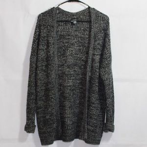 Chunky sweater cardigan